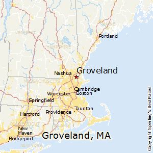 where is groveland mass located.